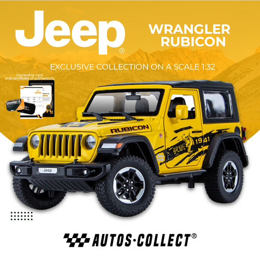 ¡EXCLUSIVE COLLECTIBLE!  JEEP WRANGLER RUBICON